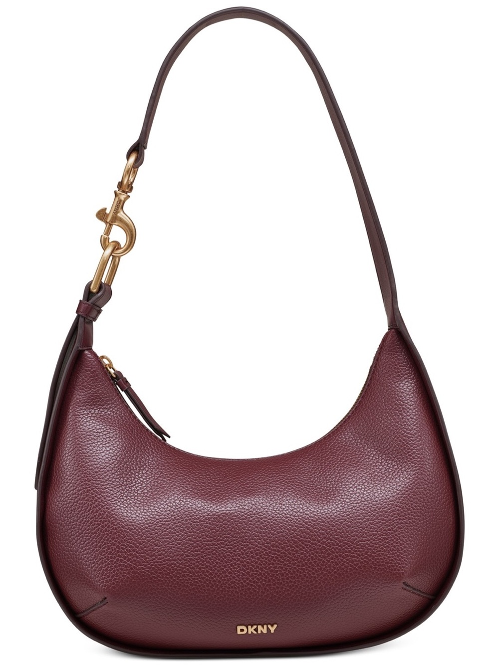 Dkny Thyme Medium Hobo Bag - Garnet